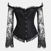 Gothic Mesh Corset Top